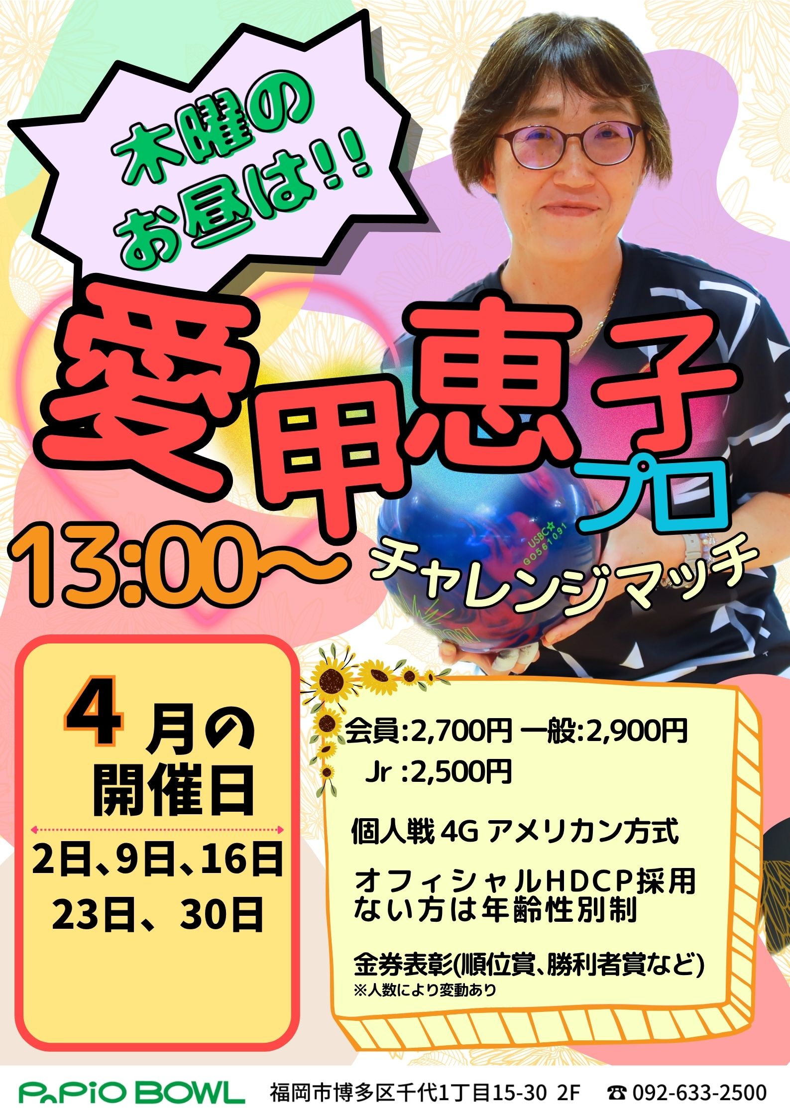 4月　愛甲プロチャレンジ